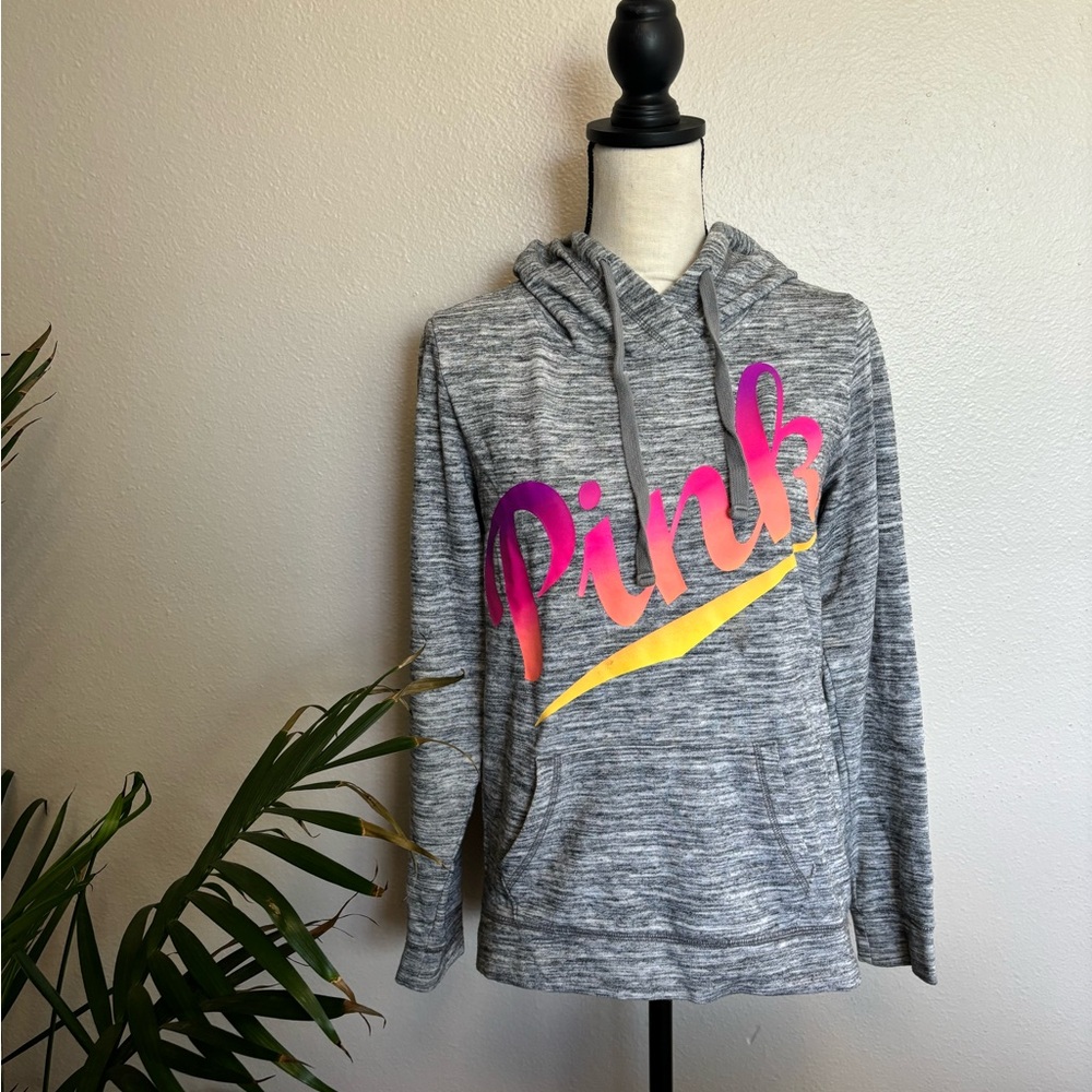Pink Victoria secret hoodie xs